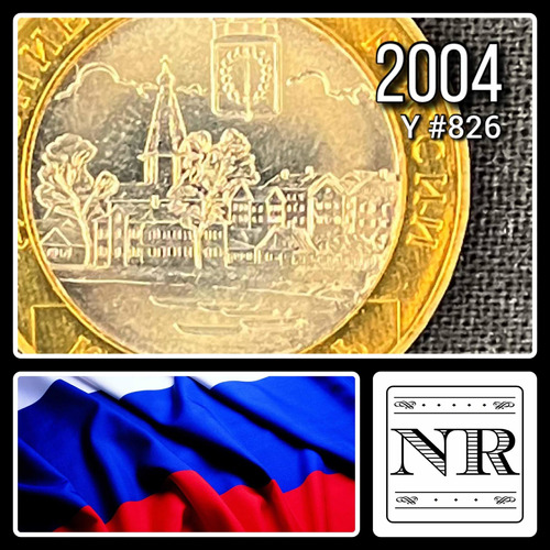 Rusia - 10 Rublos - Año 2004 - Y #826 - Ciudad Kem