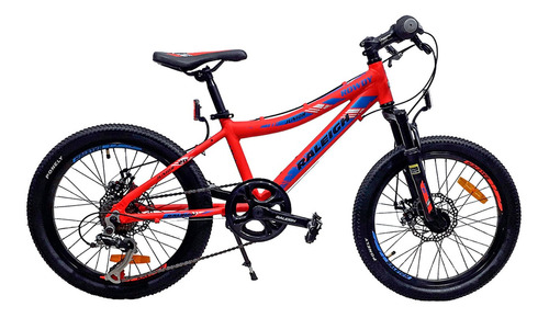 Bicicleta Raleigh Rowdy Rodado 20 Varon Niño Aluminio 7 Vel