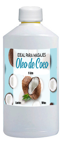  Oleo De Coco Part. Profesional 1 Lts Caba Belgrano Envios