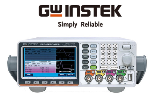 Generador Funciones Arbitrarias Gw Instek Mfg-2260mfa