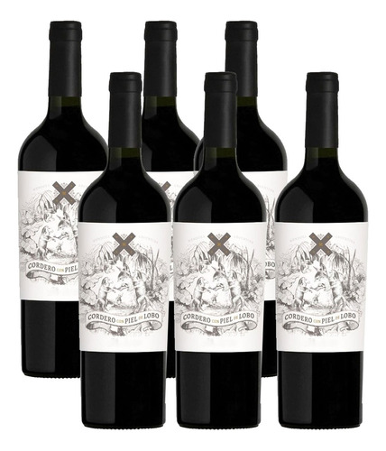 Vino Cordero Con Piel De Lobo Cabernet Sauvignon X750 Cajax6