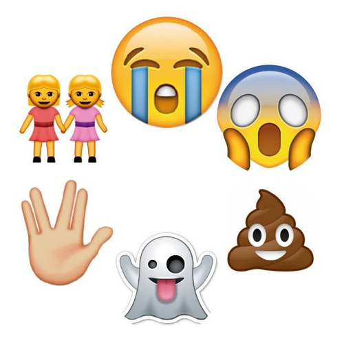 18 Obleas Comestibles 5 Cm De Diámetro Emoji 3