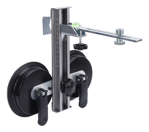 Soporte Beam Line Con Doble Ventosa, Aleación De Aluminio, 3