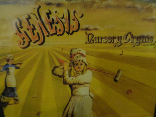 Genesis  Nursery Cryme Cd Holanda Rock 2 