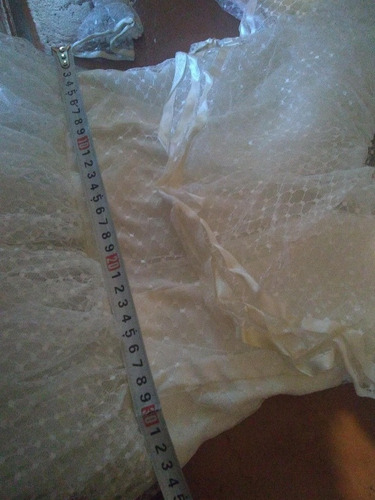 Precioso Vestido De Novia O De 15 Blanco Encaje. Perfecto!