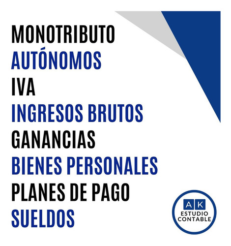 Contador Público Monotributo Certificaciones Iva Balance