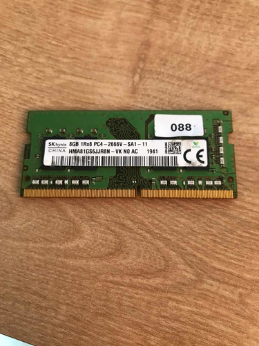 Memória Ram 8gb 1x8gb Smart - Skhynix