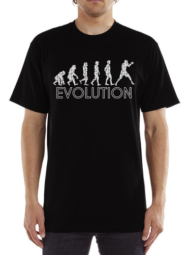 Imagen 1 de 3 de Polera Evolution Box Boxeo Algodón Unisex