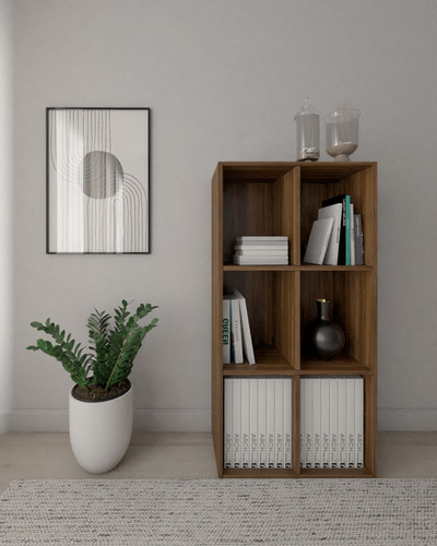 Mueble Tv Moderno Con Espacio De Almacenamiento Multiuso Café