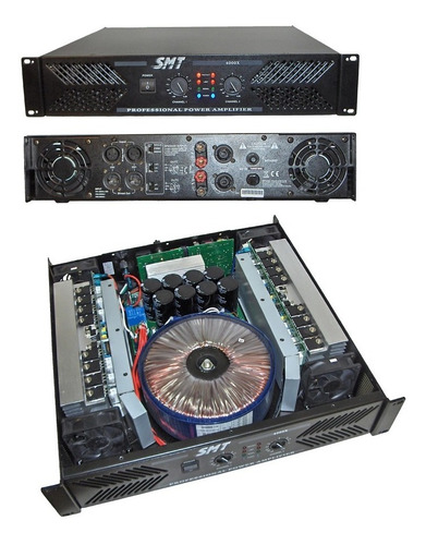 Amplificador Smt 1200w, 1600w, 2600w, 3500w, 4000w, 5000w