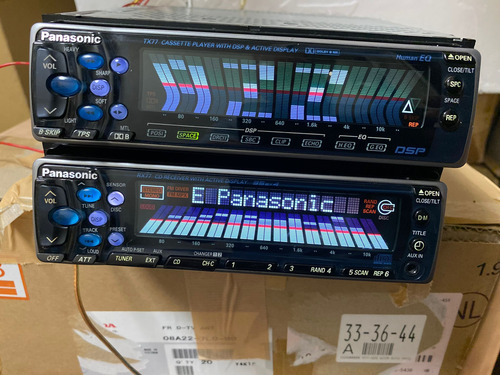 Cd Players Panasonic Cx-tx77d E Cq-rx77d (Usado)