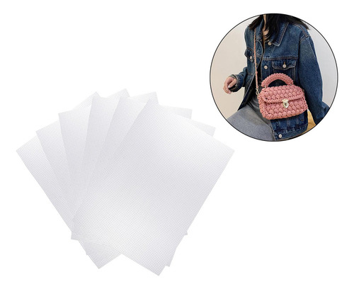 . 12pcs Tela De Malha Plástica Para Bordado Cruz Ponto De
