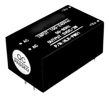 Mini Fuente Voltaje Hlk-pm01 Ac-dc 220v A 5v 600ma Regulado