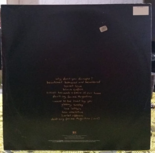 Lp Sinéad O'connor-am Not Your Girl Orig.92 Nacional Stereo Vinil Álbum (Usado)