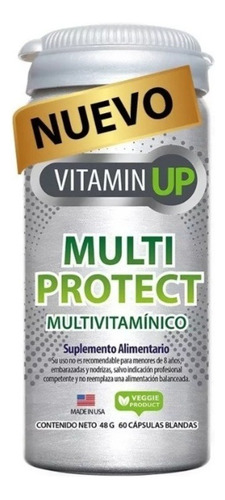 Multivitaminico Multi Protect 60 Caps (newscience) Sabor Natural