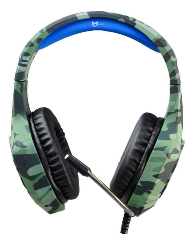 Fone De Ouvido Ketchup Kt-369 Microfone Game Vibração Azul