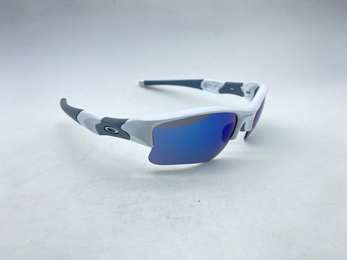 Óculos Flak Jacket Xlj Polished White Ice Iridium