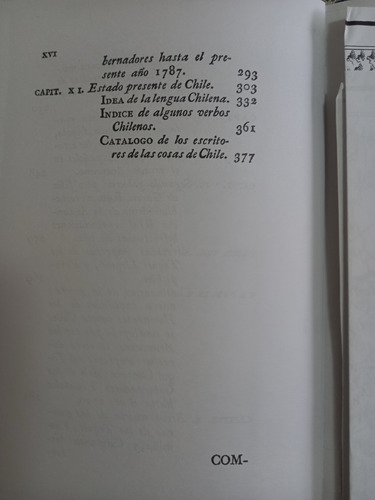 Compendio Hist. Geografica Nat. Y Civil Del Reyno De Chile (Usado)