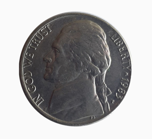 Moneda Estados Unidos 1983 5 Centavos