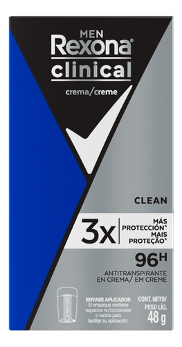 Antitranspirante en crema Rexona Men 48 g