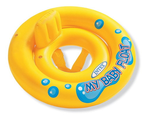 Bóia Infantil Para Bebê My Baby Float Amarelo - Intex 59574