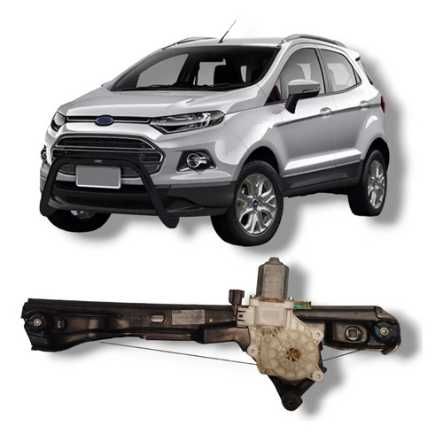 Maquina Vidro Traseira Direita Ford Ecosport 2013 