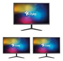 Comprar Paquete De 3 Monitores Stylos De 18.5  Led Hd 60hz 5ms Hdmi