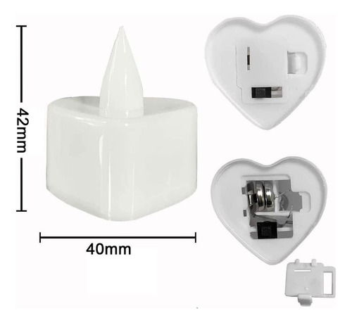 Velas Led, Velas De Pilas, 24 Piezas, Velas Electricas Sin