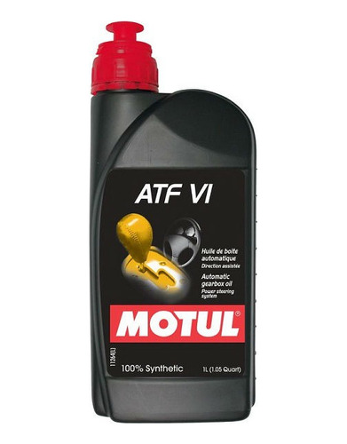 Aceite De Caja De Cambios Automática Atf Vi 1 Litro Motul