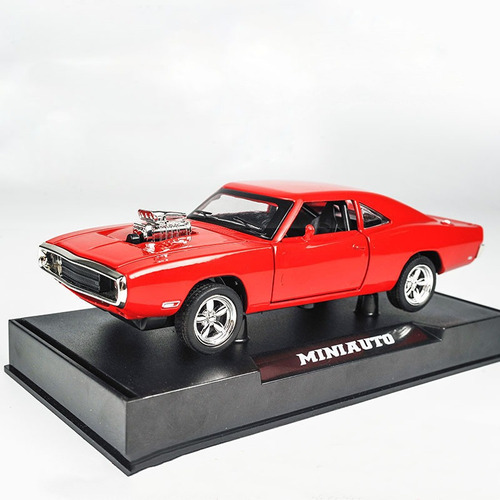 Rapido Y Furioso Dodge Challenger 1970 Miniatura Metal Autos