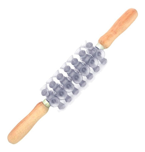 Imagem 4 de 10 de Rolo Massagem Turbinada Silicone Macio Original Com Apostila