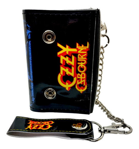 Cartera Con Cadena Ozzy Osbourne Nueva!!