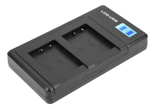 Batería De Cámara Portátil Para Pantalla Lcd Dual Usb Npbx1