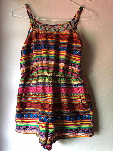 Romper Mujer Extra Chico (xs) Fiusha, Azul, Rojo, Naranja 