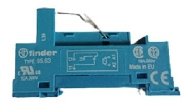 Base Para Relevador 40.31 , Base Finder Type 95.63 10a 250v