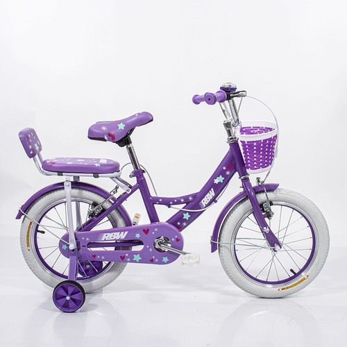 Bicicleta Para Niña Rbw Rainbow Rodado 16 Color Violeta