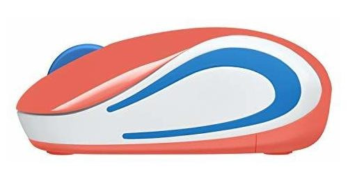 Paquete De Miniratón Inalámbrico Logitech M187 Y Funda De 14
