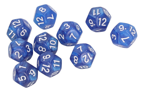Dados Numéricos De 12 Caras, 40 Unidades, Números Poliédrico