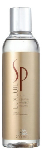 Wella Sp Luxe Oil Keratin Shampoo 200ml + Luxe Oil 30ml