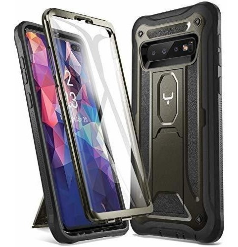 Funda Con Soporte Para Galaxy S10 Plus Protector De Pantalla