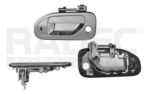 Manija Ext Urvan 14-18 Del Izq 5 Puertas Cromada C/hoyo