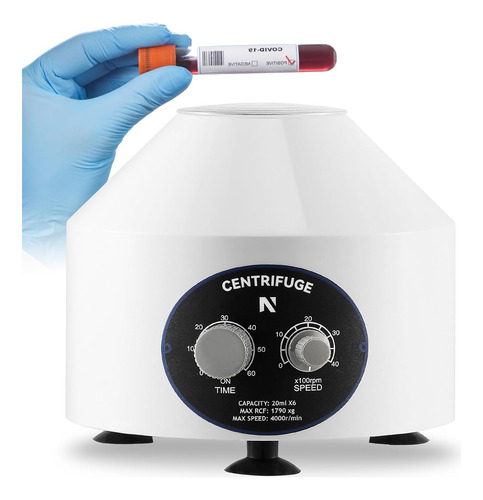 Newtry Centrífuga Eléctrica De Escritorio De Laboratorio De
