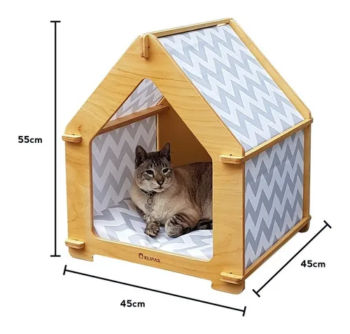 Sabio canto cáscara Cama Cucha Para Mascotas Sweet Madera Premium Diseño Autor