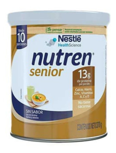 Suplemento en pó Nestlé Carboidratos x 370g