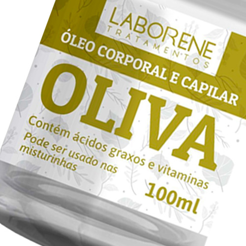 Óleo Corporal E Capilar Oliva Laborene 100ml