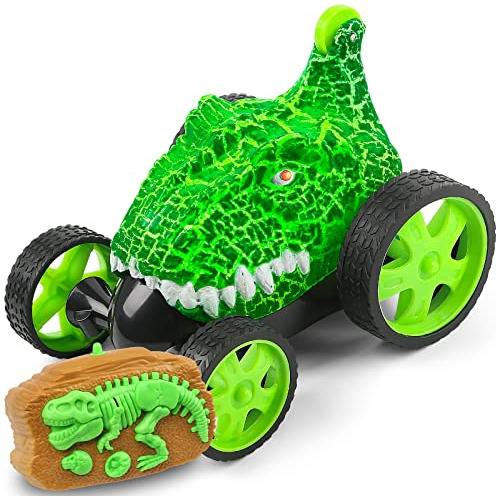 Coches Rc Niños, Juguetes De Dinosaurios Control Remot...