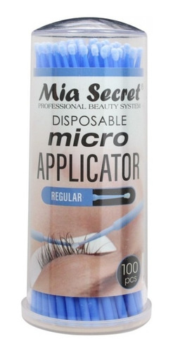 Pack De 100 Uni De Microbrush Para Pestañas O Manicure M.s.