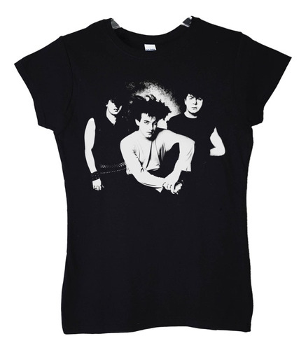 Polera Mujer The Cure Band Photo Pop Abominatron