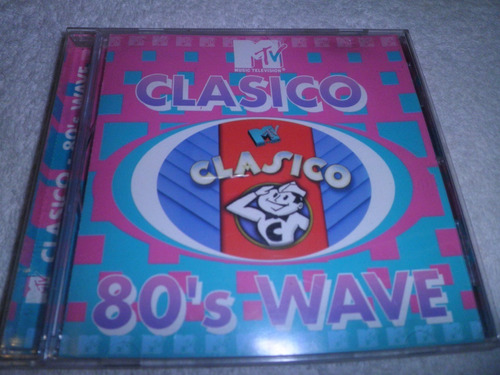 Cd + Booklet Original Importado Mtv Clasico 80's Wave (1999)