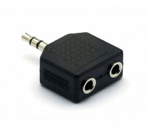 Adaptador Miniplug 2 Hembra 3,5 A Macho 3,5 Stereo Audio 